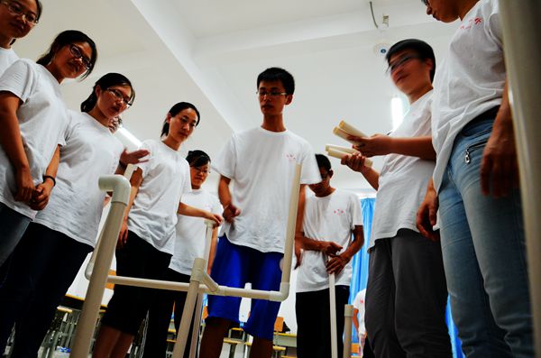 2013 江苏如皋新任公务员-高绩效团队户外拓展训练圆满完成